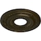 Ekena Millwork Lauren Ceiling Medallion (Fits Canopies up to 6 1/4"), 20 5/8"OD x 6 1/4"ID x 1 3/8"P, Green Gold CM20LNGGS - alternate 4